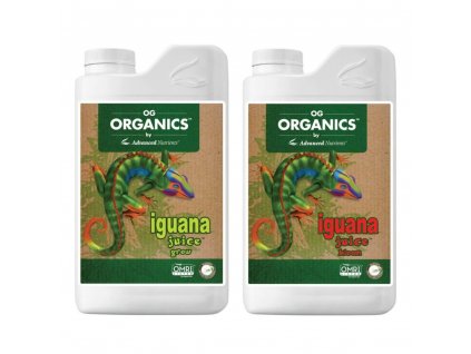 Advanced Nutrients True Organics Iguana Juice Grow-Bloom OIM, sada hnojiv (Objem 500ml)