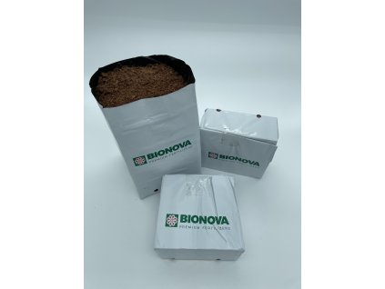 38746 bionova open top coco bag 6 l lisovany kokos vcetne kvetniku