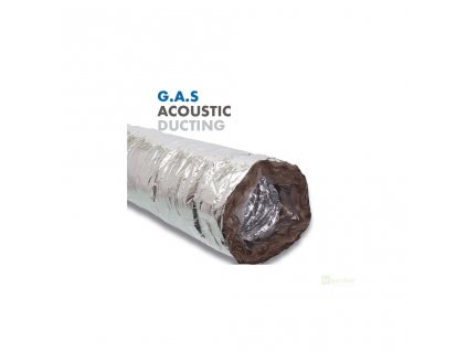 GAS Acoustic Ducting 250mm ventilační potrubí odhlučněné, nedráždivé (Velikost box 5m)