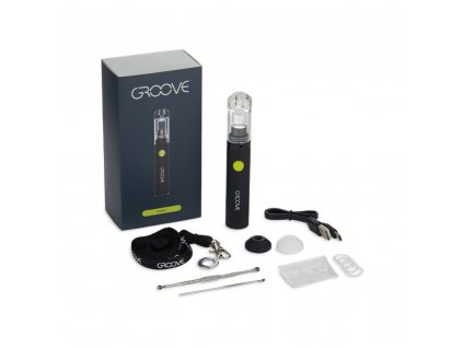 38183 groove cara plus pen for concentrate black vaporizer