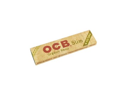 36974 ocb papirky s filtry organic hemp slim box 32 ks