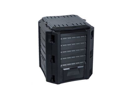 46134 komposter plastovy cerny 380l