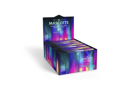 46170 mascotte papirky s filtry ks slim city lights box 26 ks