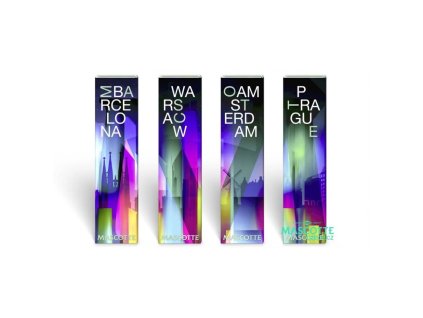 Mascotte papírky s filtry KS Slim City Lights, 1 ks