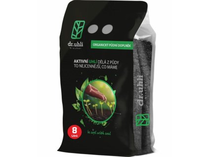 Biochar CZ aktivní uhlí do půdy, hrubé, 17 l