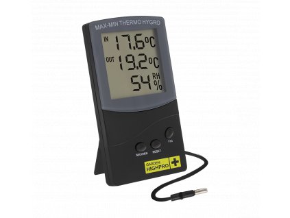 Teplo-vlhkoměr Garden Highpro HYGROTHERMO MEDIUM se sondou