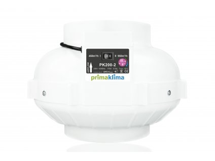 Ventilátor PRIMA KLIMA 450/950m3/h, 200mm, 2-rychlosti (PK200-2)