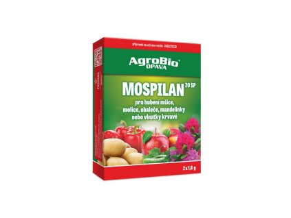 AgroBio Mospilan 20 SP proti mandelince, mšicím, molicím