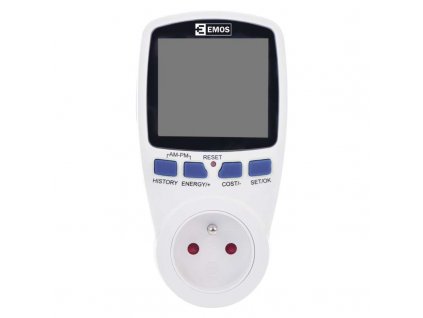Digitální Wattmetr Emos (měřič spotřeby energie)