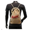 raw drawestring bag tan 01