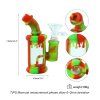 35831 5 bongthai silicone glass bong 11 6cm