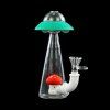 35843 bongthai silicone glass ufo bong 18cm glow