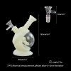 35900 1 bongthai silicone space ship bong 16 5cm glow