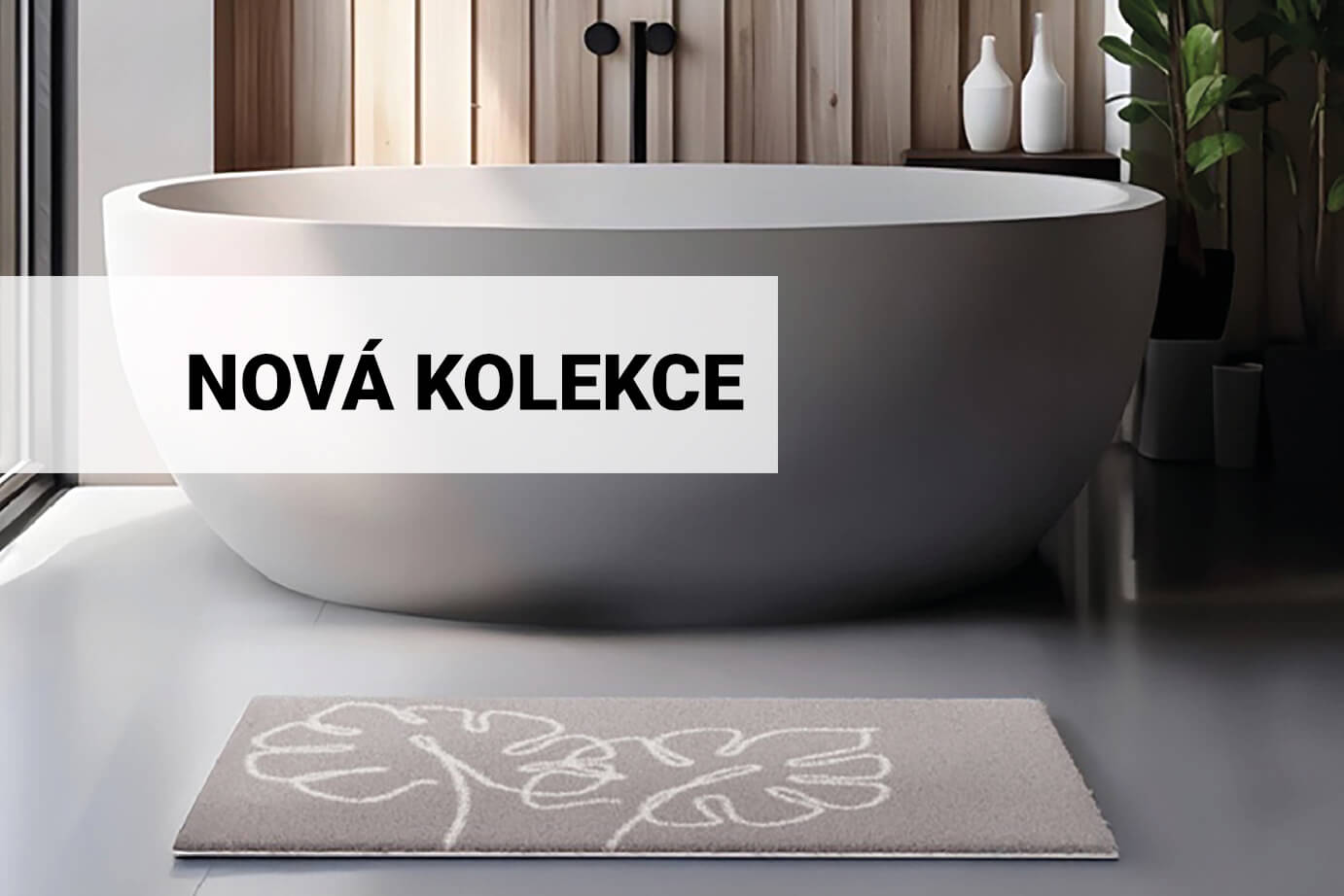 Vstupte do podzimu stylově s novou kolekcí koupelnových předložek.