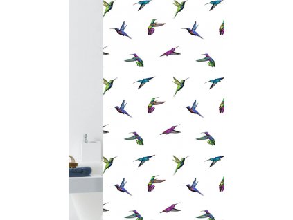 FREEDOM - Sprchový závěs 180x200 cm, vícebarevná