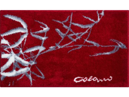 Colani 23 - Koupelnové předložky červené (Rozměr 60x100 cm)
