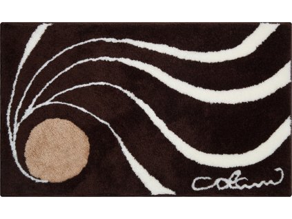 Colani 18 - Koupelnové předložky hnědé (Rozměr 60x100 cm)