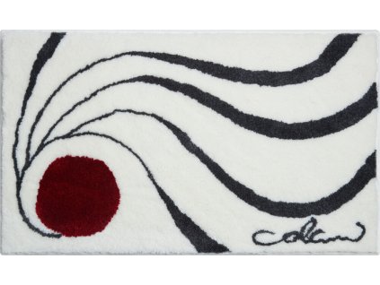 Colani 18 - Koupelnové předložky bílé (Rozměr 60x100 cm)