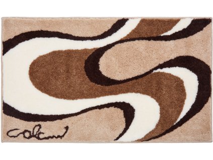 Colani 11 - Koupelnové předložky béžové (Rozměr 60x100 cm)