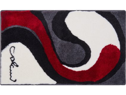 Colani 7B - Koupelnové předložky šedobílé (Rozměr 60x100 cm)