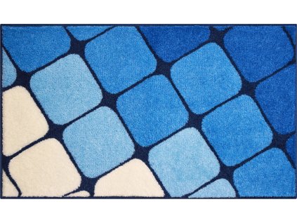 SHANGA - Koupelnová předložka tyrkysová (Rozměr 60x100 cm)