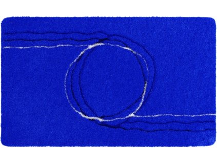 BOLIA - Koupelnová předložka modrá (Rozměr 60x100 cm)