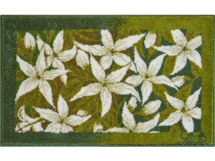JASMINE - Koupelnová předložka zelená (Rozměr 60x100 cm)