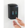 TARTAS - Dvoukomorový dávkovač mýdla a dezinfekce, černý 4008838312292 Z24592100