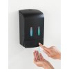 TARTAS - Dvoukomorový dávkovač mýdla a dezinfekce, černý 4008838312292 Z24592100