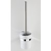 BEZ VRTÁNÍ TurboLoc QUADRO - WC štětka, kovově lesklá 4008838261156 Z23861100
