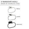 BEZ VRTÁNÍ TurboLoc OREA BLACK - Věšák na ručník, černý 4008838298930 Z24292100