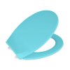 Samozavírací WC sedátko Kos modré Easy Close Thermoplast 4008838395769 z22078100