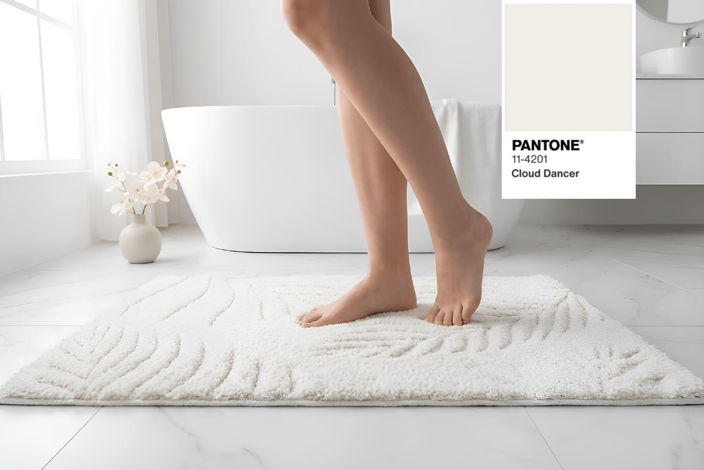 DIE FARBE DES JAHRES IST ÜBERRASCHEND WEISS