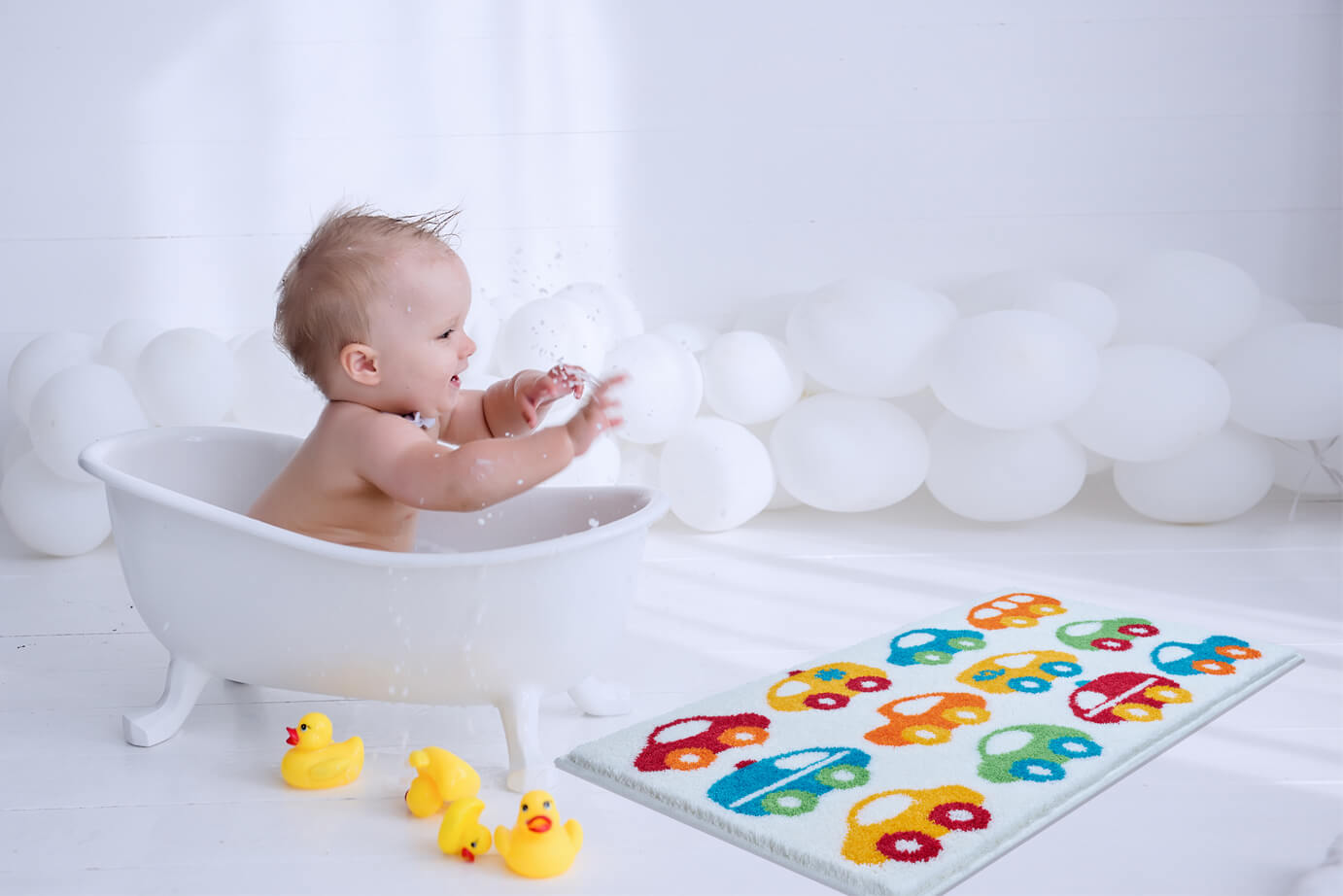 Sicherheit in Kinderbadezimmern