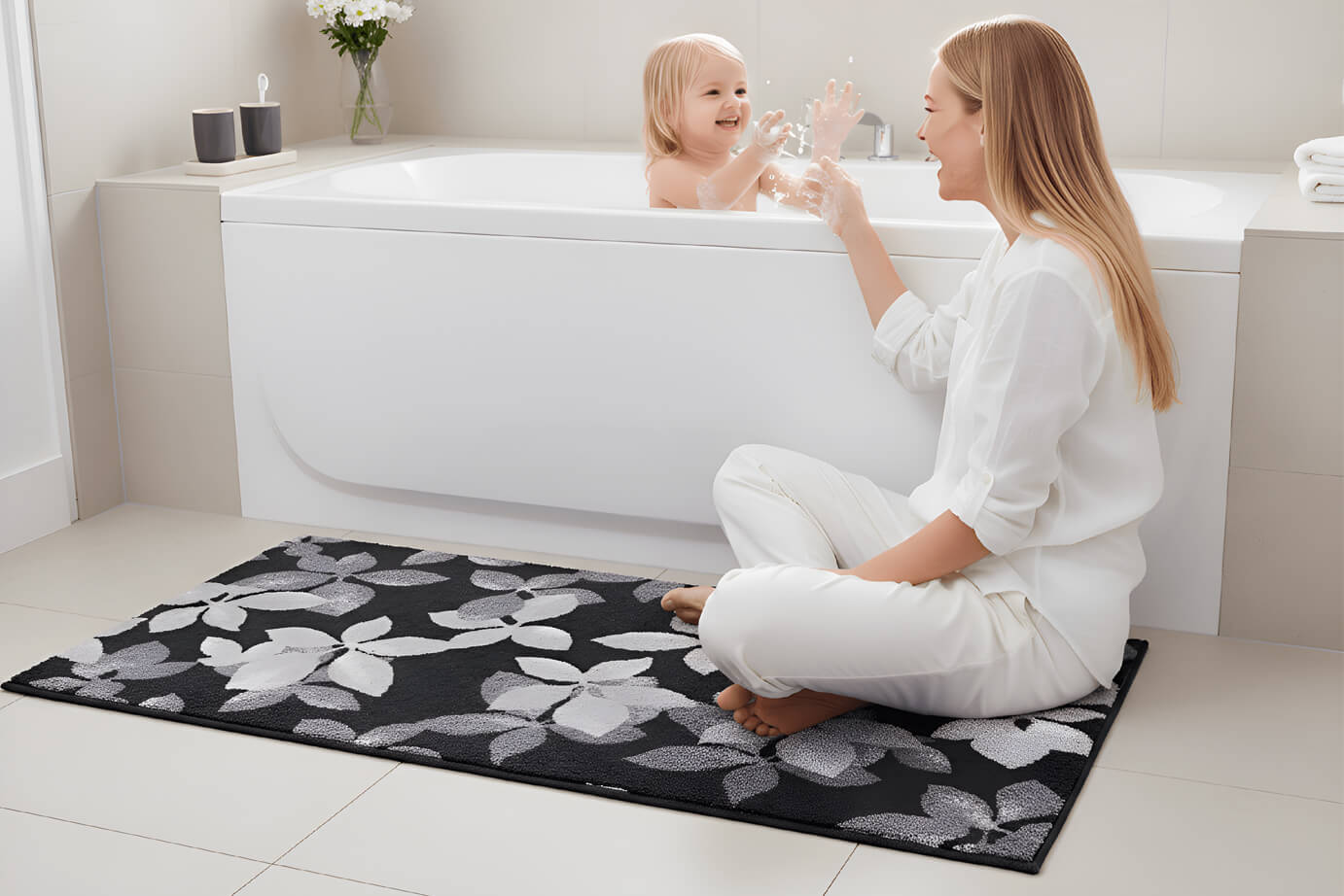 BADEZIMMER, EIN ORT FÜR DIE GANZE FAMILIE