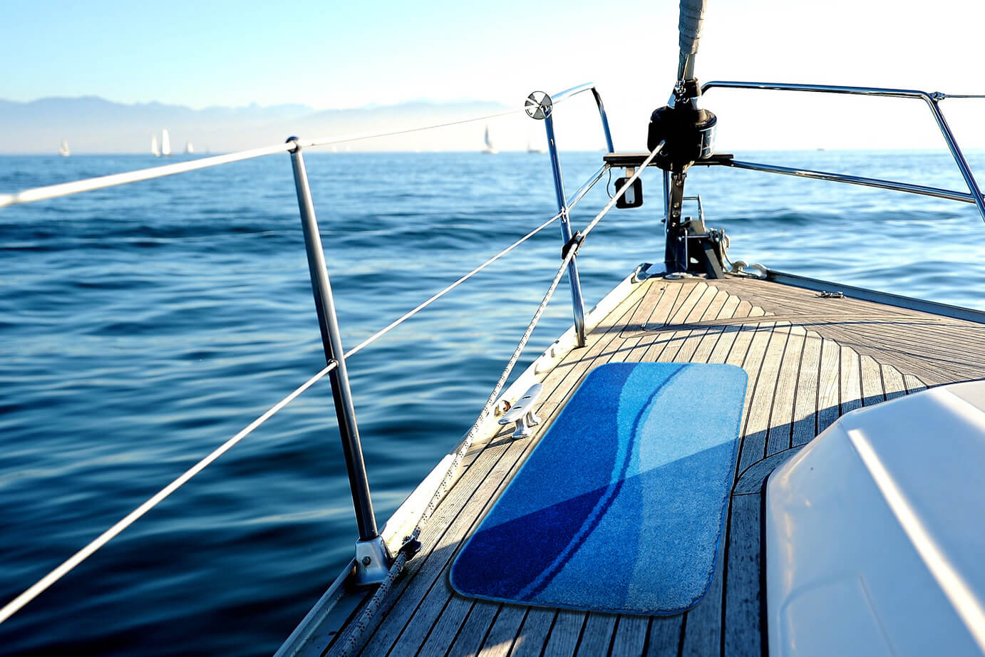 Badteppiche für unterwegs