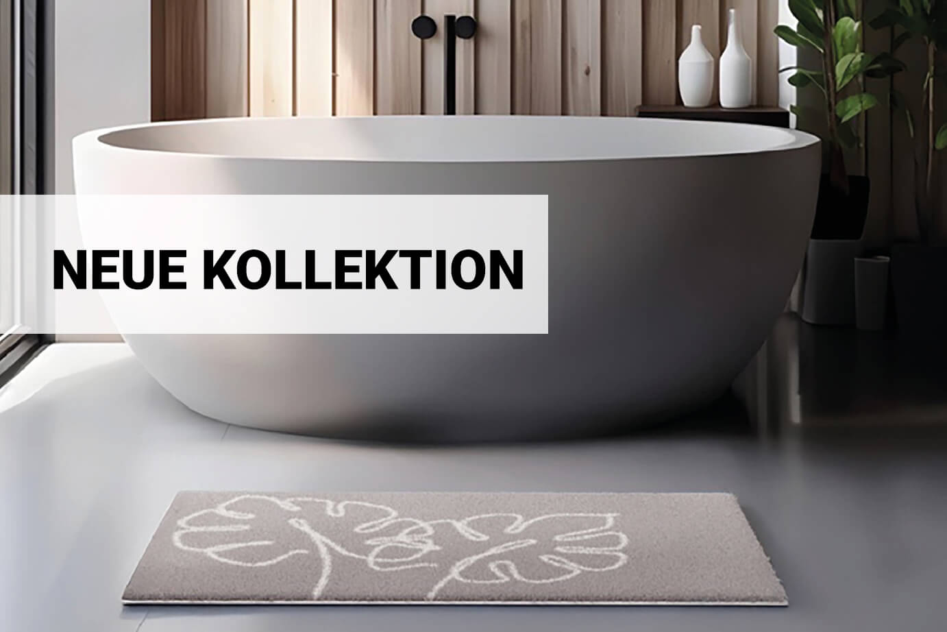 Begrüßen Sie den Herbst stilvoll mit unserer neuen Kollektion an Badezimmerteppichen.