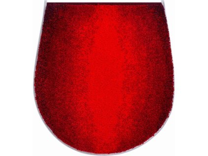 MOON - Badteppiche rubinrot (Grösse 47x50 cm - für Toilettendeckel oder als Stuhlsitz)