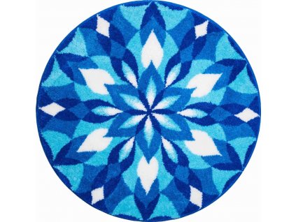 WINGS OF JOY - Mandalas Teppiche blau