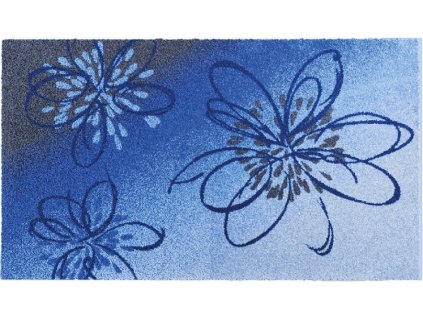LUSIA - Badteppich blau