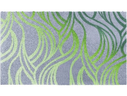 MAYRA - Badteppich grün (Grösse 60x100 cm)