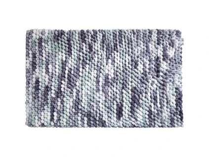 PUNTO - Badteppich hellgrau (Grösse 60x100 cm)
