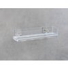 OHNE BOHREN VacuumLoc QUADRO - Wandregal 1 Ebene, transparent 4008838145333 Z22685100