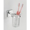OHNE BOHREN PowerLoc LACENO - Zahnputzbecher, Metall glänzend 4008838220184 Z23403100