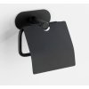 OHNE BOHREN TurboLoc OREA BLACK - WC-Papierhalter, schwarz 4008838295861 Z24295100