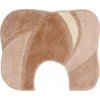REGENT - Badteppiche beige (Grösse 60x50 cm mit Ausschnitt für die Toilette)