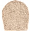 MELANGE - Badteppiche beige (Grösse 47x50 cm - für Toilettendeckel oder als Stuhlsitz)