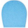 FLASH - Badteppiche blau (Grösse 47x50 cm - für Toilettendeckel oder als Stuhlsitz)