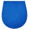 DIVISO - Badezimmermatten blau (Grösse 47x50 cm - für Toilettendeckel oder als Stuhlsitz)