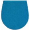 JEWEL - Badteppiche türkis (Grösse 47x50 cm - für Toilettendeckel oder als Stuhlsitz)